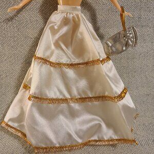 Vintage 1996 Barbie Sam's Club Edition Starlight Splendor skirt & purse